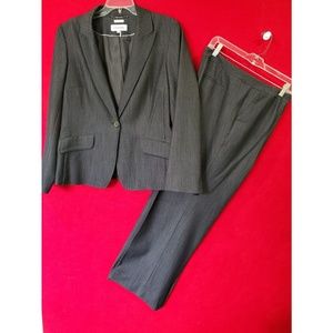Calvin Klein Dark Gray Suit EUC